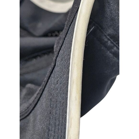 Nike Dri Fit Featherlight Hat Cap Big Logo Black White Breathable Soft Shell - Picture 15 of 15